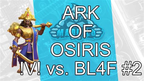 Rise Of Kingdoms Ark Of Osiris V Vs BL4F 2 YouTube