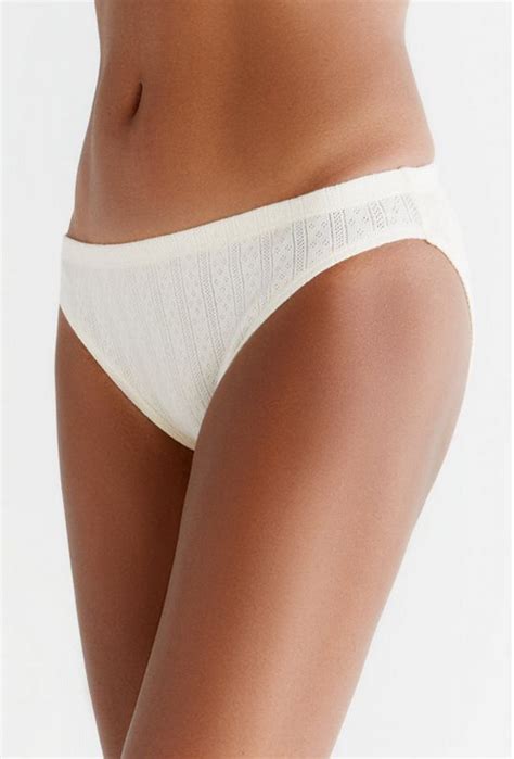 Slip En Jacquard Coton Biologique Sous V Tements Femme Sous