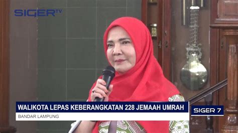 WALIKOTA LEPAS KEBERANGKATAN 228 JEMAAH UMRAH YouTube