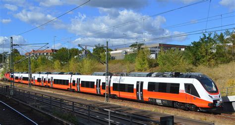 Der Bombardier Talent 3 übrigens einzige Bombardier Bahnfahrzeug