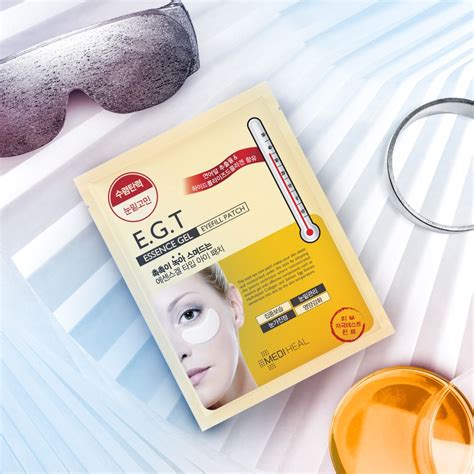 MEDIHEAL PŁATKI POD OCZY E.G.T ESSENCE GEL HYDROŻELOWE UJĘDRNIAJĄCE ...