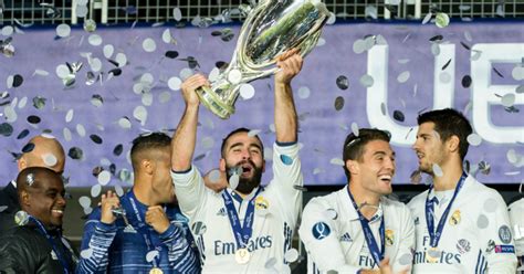 Real Madrid Win Uefa Super Cup Against Sevilla Football365