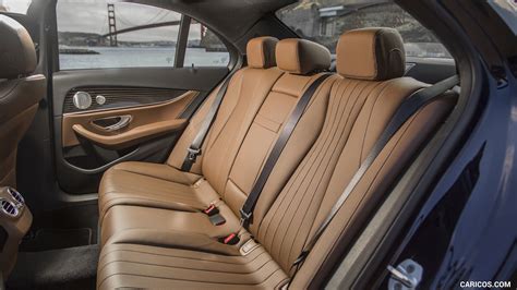 2017 Mercedes-Benz E-Class E300 Sedan (US-Spec) - Interior, Rear Seats | Caricos