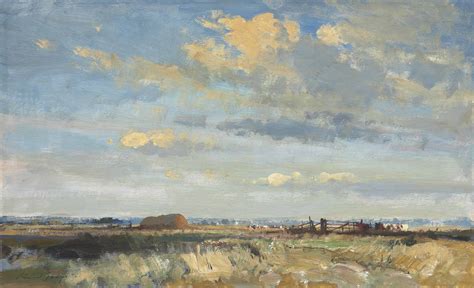 Edward Seago, R.W.S., R.B.A. (1910-1974) , Thurne Marshes, Norfolk ...