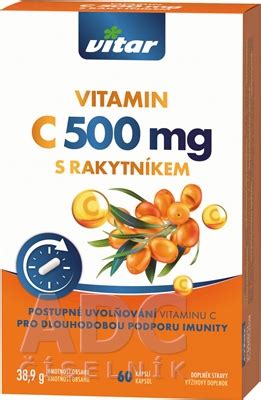 Kde kúpiť VITAR VITAMÍN C 500 mg S RAKYTNÍKOM ADC sk