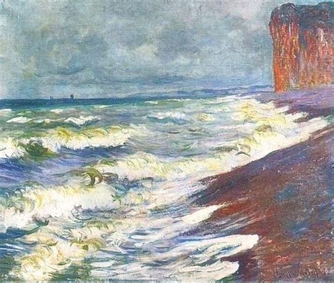 1882 Claude Monet Mare Agitato A Pourville Collezione Priv Flickr