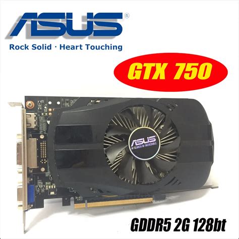 Asus GTX-750-FML-2GD5 GTX750 GTX 750 2G D5 DDR5 128 Bit настольные ...