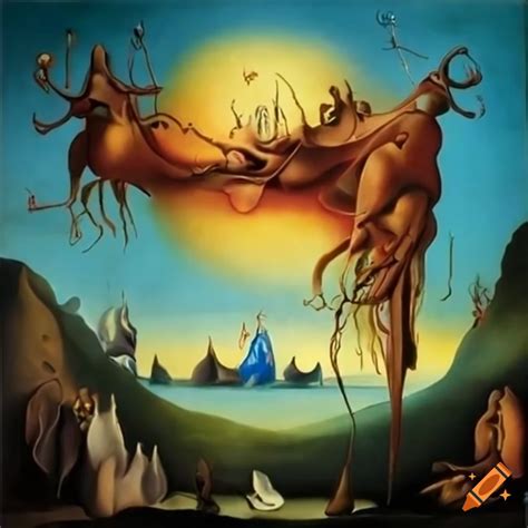 Surreal Painting By Dal Bosch And Ernst On Craiyon