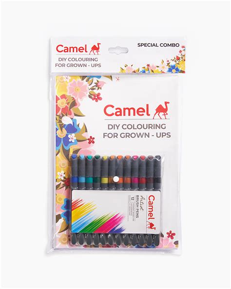 Buy Camel Diy Colouring For Grown Ups Online In India Kokuyo Camlin