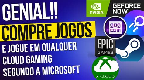 Jogue Em QUALQUER Cloud Gaming Seus Jogos Comprados Essa Ideia