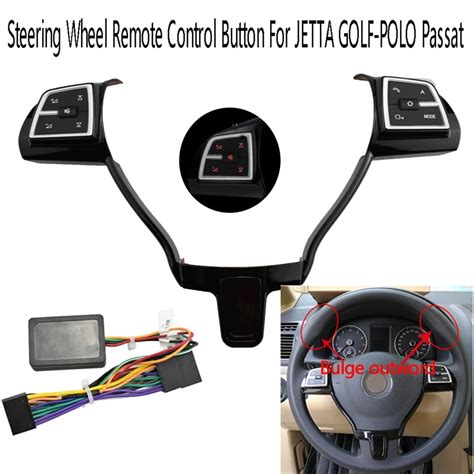 Car Steering Wheel Remote Control Button Multi Function Controller