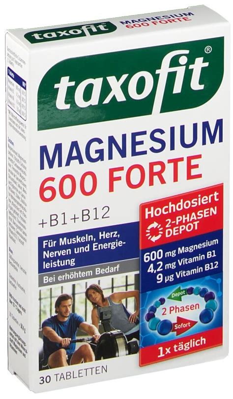 Taxofit Magnesium Forte Depot Tabletten Ab Preisvergleich