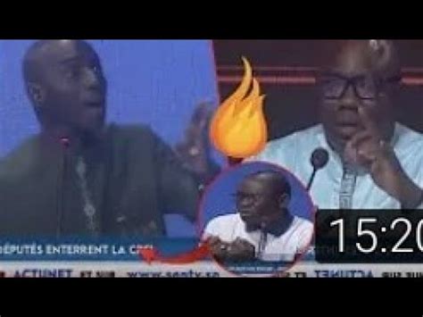 YEWI TASSNA Débat houleux entre Ahmed Aidara Serigne Saliou Gueye et