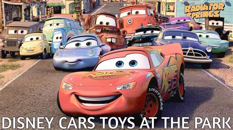 Disney Cars Toys Review Lightning Mcqueen Tow Mater And Friends Video