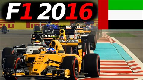 FORMEL 1 2016 Saison Mod Renault Lets Play 19 Abu Dhabi GP FINALE