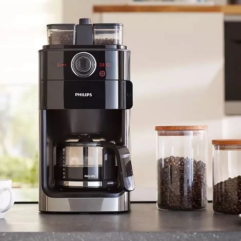 Philips Grind Brew Hd Filterkaffeemaschine Mit Mahlwerk