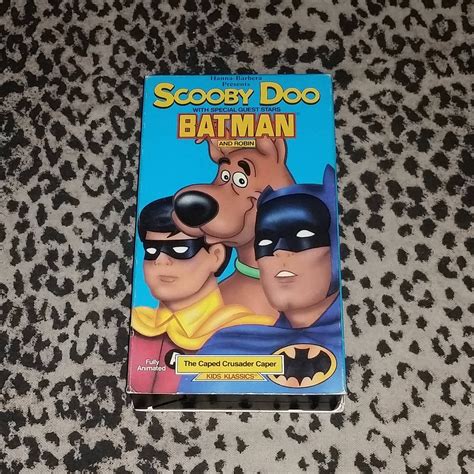 Scooby Doo Meets Batman VHS Vintage Cartoons 1970s Campy Comedy Vhs ...