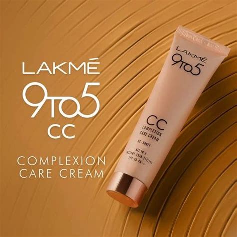 lakme    complexion care cc cream honey  packaging size  gm