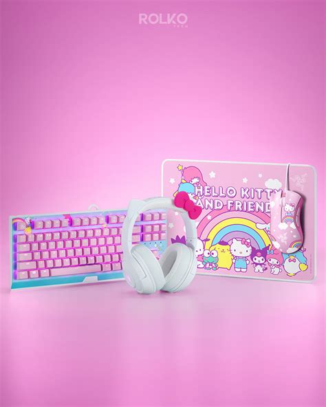 Headset RAZER X Sanrio Hello Kitty Bluetooth [Edição Limitada] – ROLKO tech