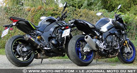 Tous Les Duels Duel Yamaha Mt Sp Vs Kawasaki Z R Monstrueuses