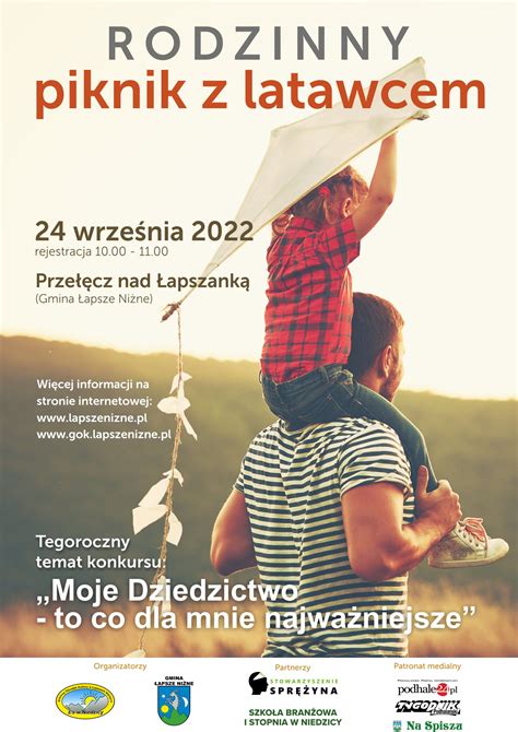 Rodzinny piknik z latawcem 24 09 2022 Gmina Łapsze Niżne