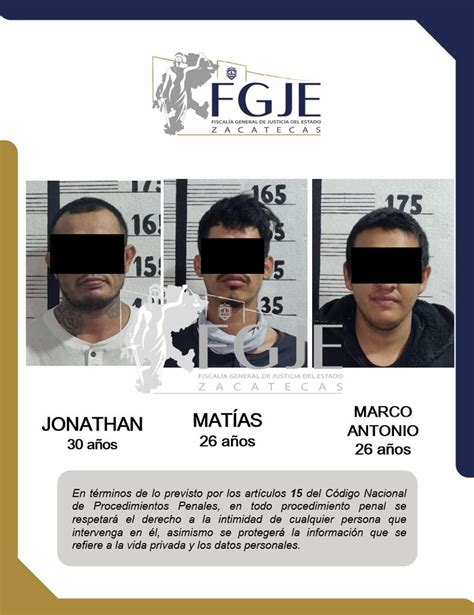 Sentencian A 50 Años A Siete Personas Por Secuestro Agravado En Zacatecas