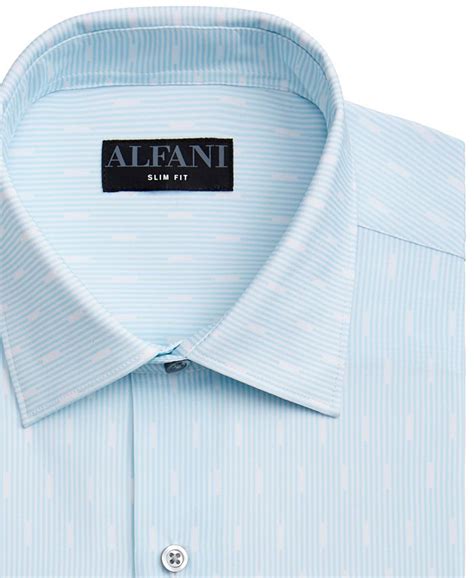 Alfani Mens Slim Fit 4 Way Stretch Dress Shirt Created For Macys