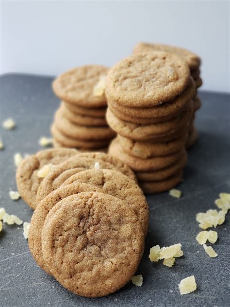 Chewy Triple Ginger Cookies Amy S Blissful Kitchen