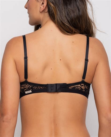 Sutiã Base Aro de Renda Mariana Preto Jescri Lingerie de