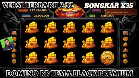 APK HIGGS DOMINO N RP V2 32 TERBARUX8 SPEEDER TERBARUTEMA BLACK GOLD