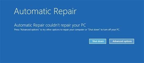 How To Fix Automatic Repair Couldn T Repair Your Pc Techcult