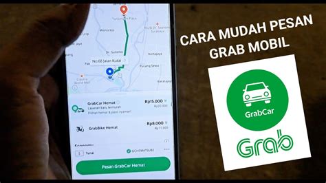 Cara Pesan Grab Mobil Grab Car Terbaru YouTube