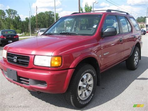 1998 Claret Red Pearl Metallic Honda Passport Lx 4wd 9833374