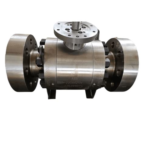 API 6D Trunnion Ball Valve 6 Inch 2500 LB A105N RTJ Bosseal