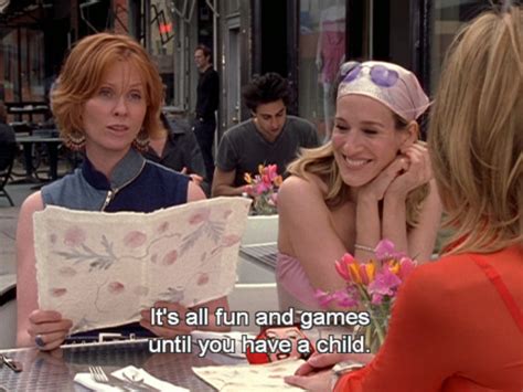 Sex And The City Satc Quotes After A While You Just Want To Be With The One That Makes