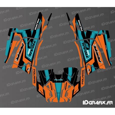 Kit D Coration Monster Flash Edition Vert Idgrafix Polaris Rzr