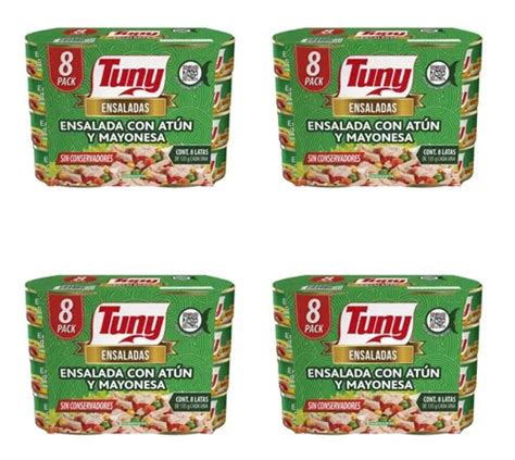 Ensalada De Atún Tuny Con Mayonesa 32 Pzas De 135 G en venta en