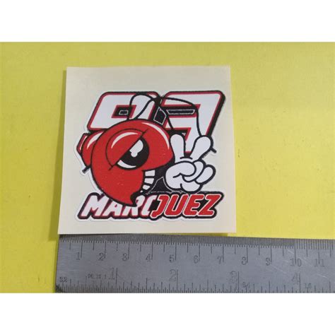 A Marquez Body Sticker Stripe Stiker Stickers