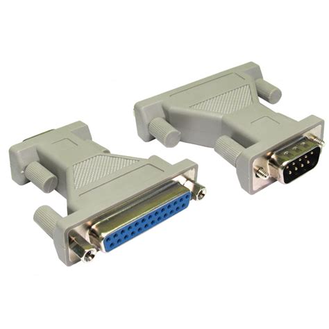 Cables Direct Ltd D9 Male To D25 Female Serial Adapter