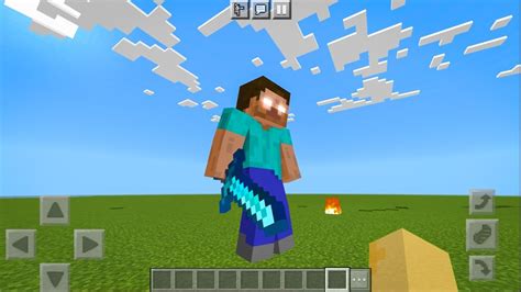 Cursed Herobrine Addon In Minecraft Pe Youtube