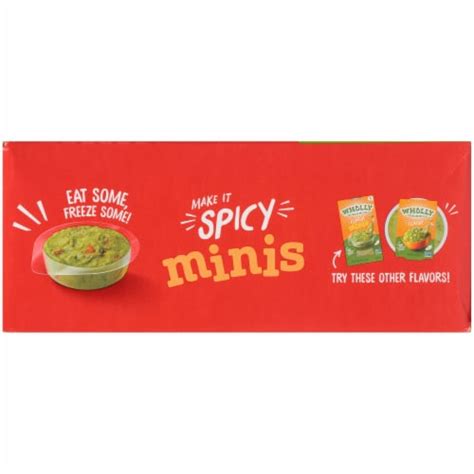 Wholly Guacamole Spicy Hot Guacamole Minis 6 Ct 2 Oz Ralphs