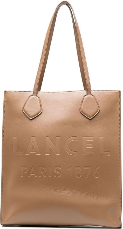 Lancel Logo Embossed Tote Bag ShopStyle