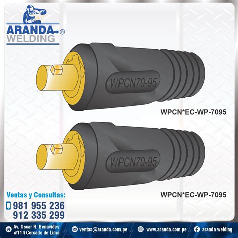 Conectores Para Maquina De Soldar Aranda Welding Premium Welding