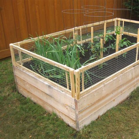 12 Free Raised Garden Bed Plans