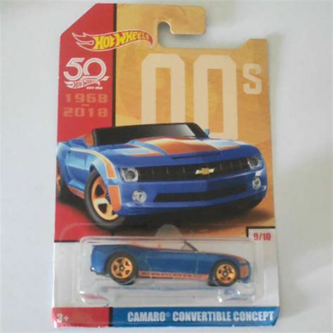 Hot Wheels Th Anniversary Camaro Convertible Concept Shopee Philippines