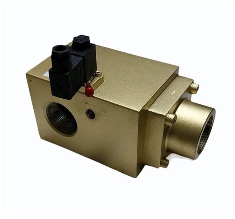 Medium Pressure Aluminium 230V Electro Pneumatic Poppet Valve For Air