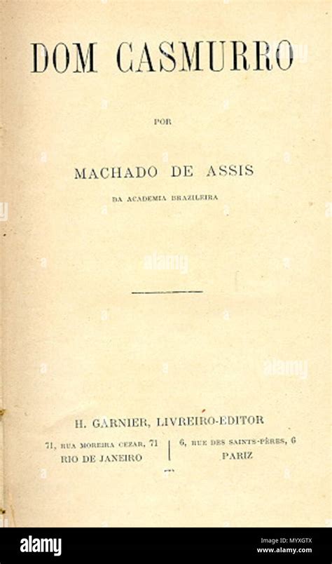 Dom Casmurro Machado De Assis - 7