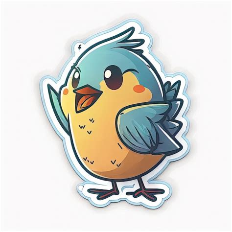 Птица стикер Изображения – скачать бесплатно на Freepik