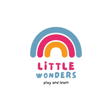 little wonders logo design 48941417 Vector Art at Vecteezy