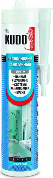 Силиконовый Герметик KUDO, Универсальная 280 мл, черный - купить по ...